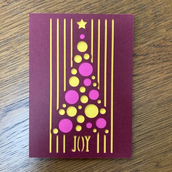 JOY Christmas Card