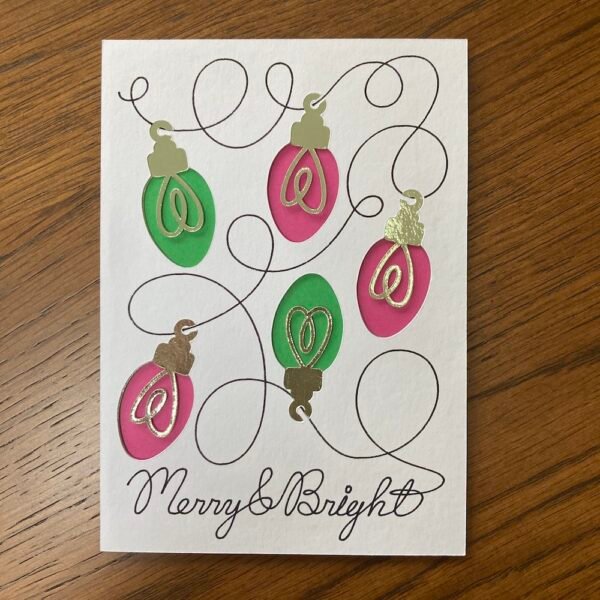 Merry & Bright Christmas Card